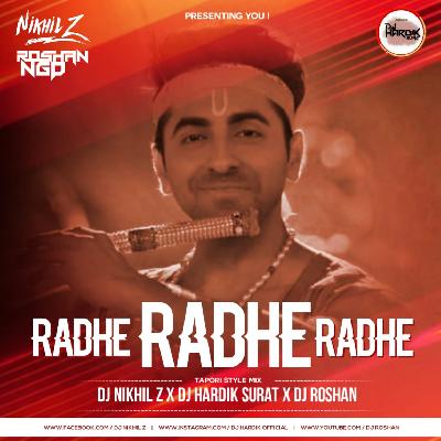 Radhe Radhe Radhe (Tapori Style Mix) DJ Roshan NGP X DJ Nikhil Z X DJ Hardi